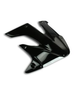 Cycra 04-09 Honda CRF250R Powerflow Radiator Shrouds - Black - 1CYC-1875-12