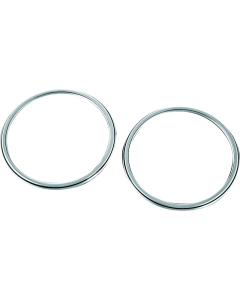 Kuryakyn Corona Speaker Grills Chrome - 7377