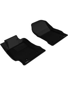 3D MAXpider 2013-2019 Toyota/Subaru/Scion FR-S Kagu 1st Row Floormat - Black - L1SC00211509