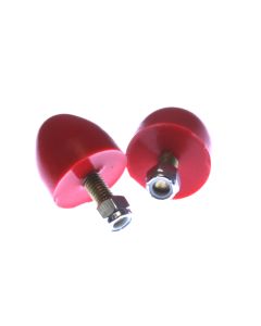Energy Suspension Sm. Gen Purpose Bump Stops (2) - Red - 9.9103R