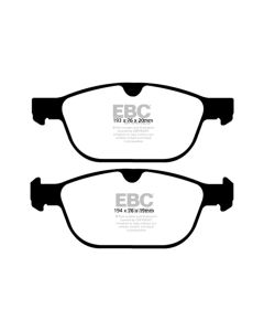 EBC 08+ Volvo XC60 3.0 Turbo Greenstuff Front Brake Pads - DP22018