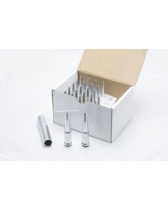 Wheel Mate Spiked Lug Nuts Set of 24 - Chrome 14x1.50 - 35420P