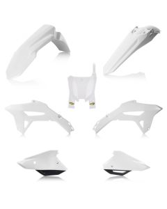 Cycra 22+ Honda CRF250R 5-pc Replica Body Kit - White/Black - 1CYC-9431-237