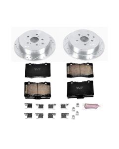Power Stop 10-15 Lexus RX350 Rear Z23 Evolution Sport Brake Kit - K5864
