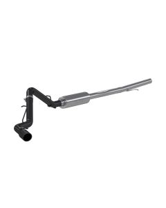 MBRP Black Coated 3" Catback Single Side Chevrolet Silverado | GMC Sierra 1500 2019-2021- MBRP-S5087 - S5087BLK