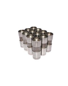 COMP Cams Hydraulic Roller Lifters for Small Block Chevy 283-400 1955-1986, Steel Body, 1.625" Length, Solid Finish, Standard Configuration - 802-12
