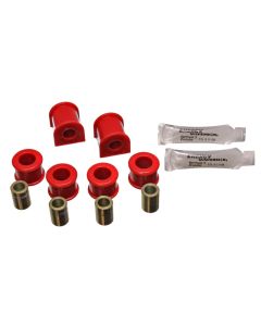 Energy Suspension 90-97 Mazda Miata Red 12.5mm Rear Sway Bar Bushings (includes Sway Bar End Link Bu - 11.5103R