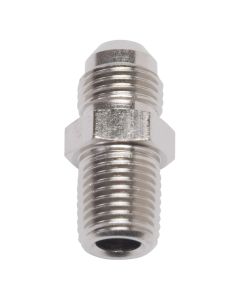 Russell Performance -8 AN to 1/2in NPT Straight Flare to Pipe (Endura) - 660491
