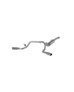 MBRP Aluminized Steel 3" Catback Dual Split Side Installer Series Toyota Tacoma 3.5L 2016-2021- MBRP - S5340AL
