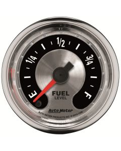 Autometer 52mm Digital Stepper Programmable Empty/Full Range Full Sweep Electronic Fuel Level Gauge - 1209