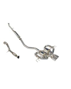 Remark 17-21 Honda Civic Type R FK8 Sports Touring CatBack Exhaust/Front Pipe - Stainless Steel - RK-C2076H-01L