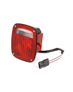 Omix Tail Light Black Housing RH 87-90 Jeep Wrangler - 12403.12