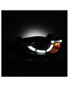 Spyder Mazda CX-5 13-15 Projector Headlights - DRL LED - Black PRO-YD-MCX513-DRL-BK - 5083319
