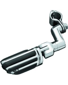 Kuryakyn Pilot Pegs With Offset Mounts 1-1/4inch  Clamps Chrome - 4436