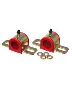 Energy Suspension All Non-Spec Vehicle Red Greaseable 1 inch Front Sway Bar Bushings - 9.5161R