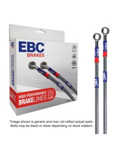 EBC 78-80 Jeep CJ5 Stainless Steel Brake Line Kit - BLA7217-3L