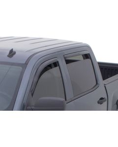 AVS 15-18 Chevy Silverado 2500 Ext. Cab Ventvisor Front & Rear Window Deflectors 4pc - Smoke - 194528