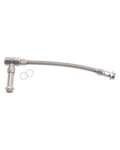 Russell Performance -6 AN to 3/8in Female NPT ProFlex Holley 4150 Dual Inlet Carb Kit (Endura) - 641091