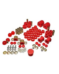 Energy Suspension 91-94 Nissan Sentra/NX1600/2000 Red Hyper-Flex Master Bushing Set - 7.18104R