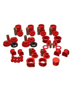 Energy Suspension 90-96 Nissan 300ZX Red Hyper-Flex Master Bushing Set (Sway bar end link bushings a - 7.18105R