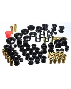 Energy Suspension 89-94 Nissan 240SX (S13) Black Hyper-Flex Master Bushing Set - 7.18106G