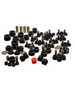 Energy Suspension 02-09 Nissan 350Z / 03-07 Infiniti G35 Coupe Black Hyper-Flex Master Bushing Set - 7.18108G