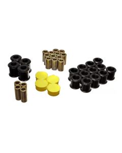 Energy Suspension 89-94 Nissan 240SX (S13) Black Rear Control Arm Bushing Set - 7.3115G