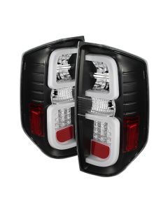 Spyder Toyota Tundra 2014-2016 Light Bar LED Tail Lights Black ALT-YD-TTU14-LED-BK - 5080196