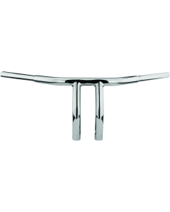 Bikers Choice Throttle By Wire Chrome 8 Inch Pullback 1.25 Inch Fat Riser Tbar Custom - 402246