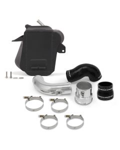 Mishimoto 2017+ Ford 6.7L Powerstroke Air-To-Water Intercooler - Micro-Wrinkle Black - MMINT-F2D-17BK