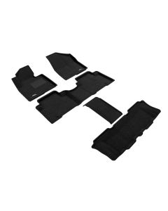 3D Maxpider 13-18 Hyundai Santa Fe 6 & 7 Seats / Hyundai Santa Fe Xl 19 Elegant Black R1 R2 R3 - L1HY02804709