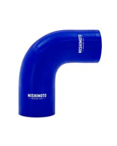 Mishimoto Silicone Reducer Coupler 90 Degree 2.5in to 2.75in - Blue - MMCP-R90-25275BL