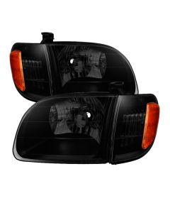 Xtune Toyota Tundra Regular/Access 00-04 OEM Style Headlights & Corner Lights HD-JH-TTUN00-AM-BSM - 9033308