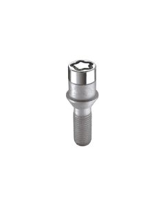 McGard Wheel Lock Bolt Set - 4pk. (Tuner / Cone Seat) M14X1.5 / 17mm Hex / 24.0mm Shank L. - Chrome - 27200