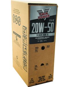 Twin Power 20W50 Oil 6 Gallon Bag In Box - 539026