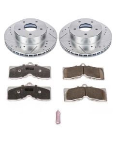 Power Stop 63-82 Chevrolet Corvette Front Z26 Street Warrior Brake Kit - K2598-26