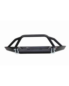 Fishbone Offroad Cherokee XJ Front Winch Bumper W/Grille Guard Bullhead Steel - Blk Txtrd Pwdrcoat - FB22060