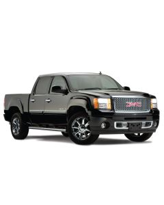 Bushwacker 07-13 GMC Sierra 1500 Fleetside OE Style Flares 4pc 69.3in Bed - Black - 40939-02
