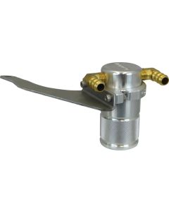 Moroso 15-17 Ford Mustang GT Air/Oil Separator Catch Can - Small Body - Billet Aluminum - 85680