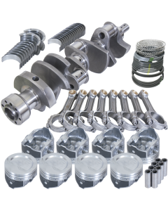 Eagle Chevy LT1350 1Pc 3.750in Crank 5.700in I-Beam Rods -18cc 4.040in Pistons Rotating Assembly - 13004L040