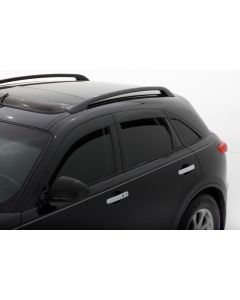 AVS 09-14 Nissan Murano Ventvisor Low Profile Deflectors 6pc - Smoke - 896002