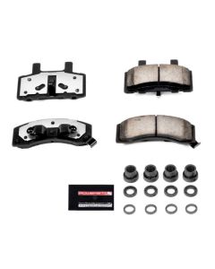 Power Stop 94-99 Chevrolet C1500 Suburban Front Z36 Truck & Tow Brake Pads w/Hardware - Z36-370