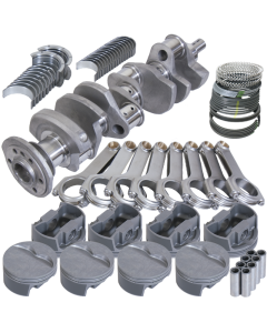 Eagle SBC 350 Competition Rotating Assembly 3.750in Stroke 6.000in Rods Forged Pistons .030 Overbore - 12011030