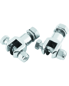 Bikers Choice L72-98 BT & XL Chrome Footpeg Clevis With Hardware 1/2-20 Male Peg Pr - 150860