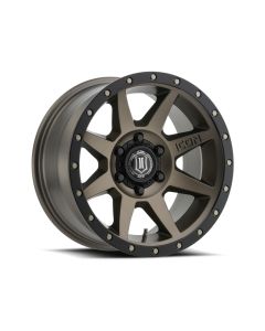 ICON Rebound 17x8.5 6x5.5 25mm Offset 5.75in BS 95.1mm Bore Bronze Wheel - 1817859057BR