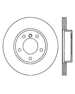 StopTech Power Slot 96-02 BMW Z3 / 03-01/06 Z4 (E86) / 3 Series Front Right Cryo Slotted Rotor - 126.34029CSR