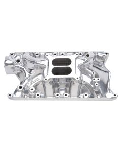 Edelbrock Perf RPM 351-W Polished Mani - 71811
