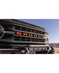 AVS 21-23 Ford Bronco 2/4Dr Excl. Raptor Low Profile Aeroskin Lightshield Pro - Black - 953183