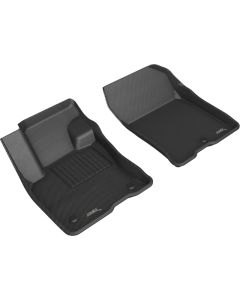 3D Maxpider 21-24 Ford Bronco Sport Kagu Black R1 For Vinyl Floors - L1FR14311509