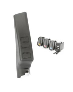 Rugged Ridge A-Pillar Pod Kit 3 Switch USB 11-18 JK/JKU - 17235.98